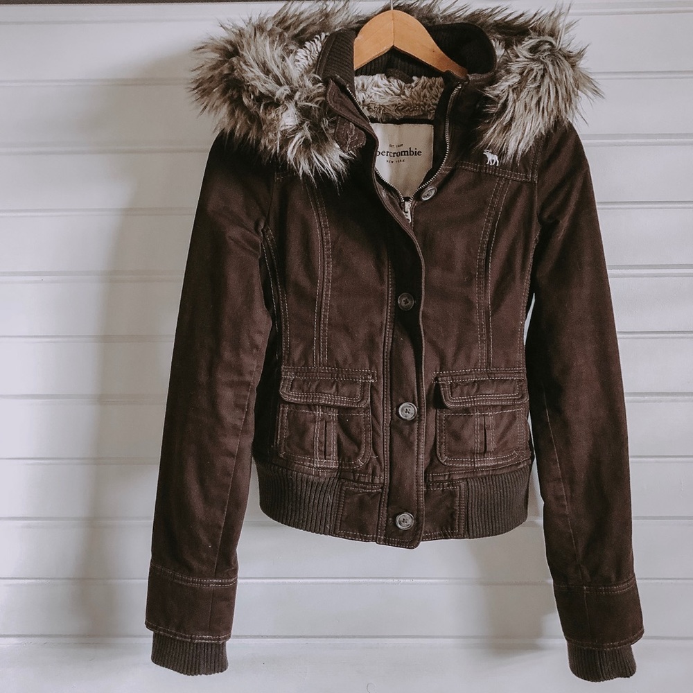 Abercrombie Kid Fur Coat